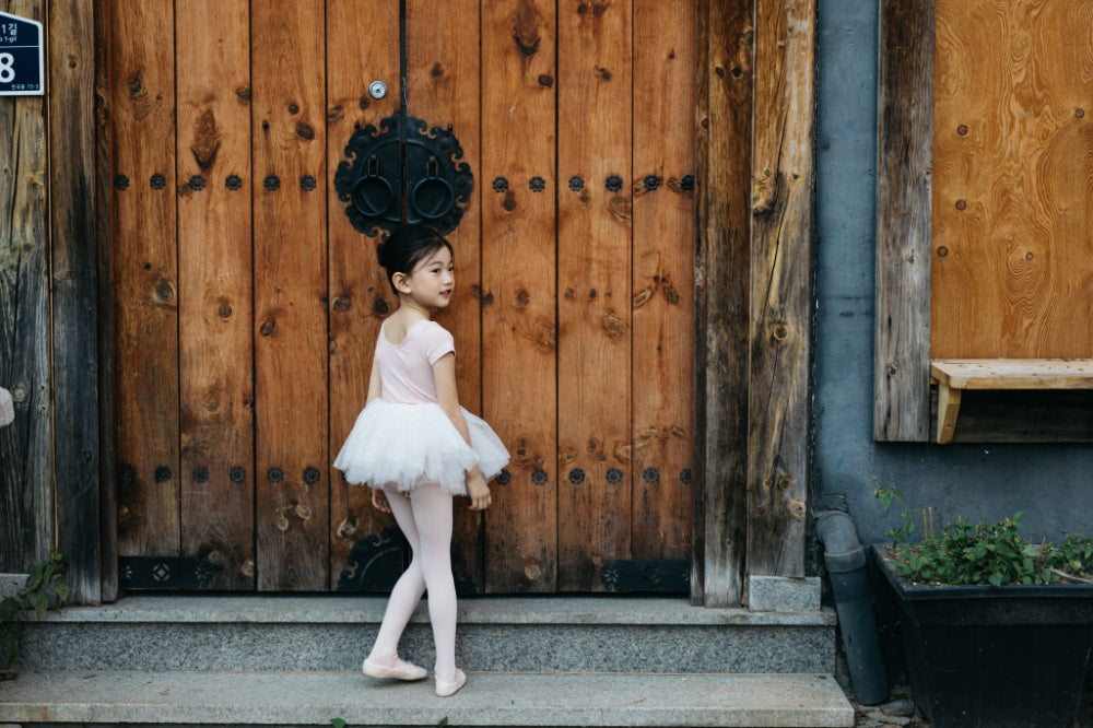 Girls White Ballet Skirts