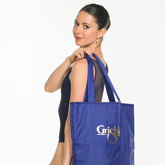 Blue Logo Ballet Bag(L 40 x W 18 x H 41 cm)