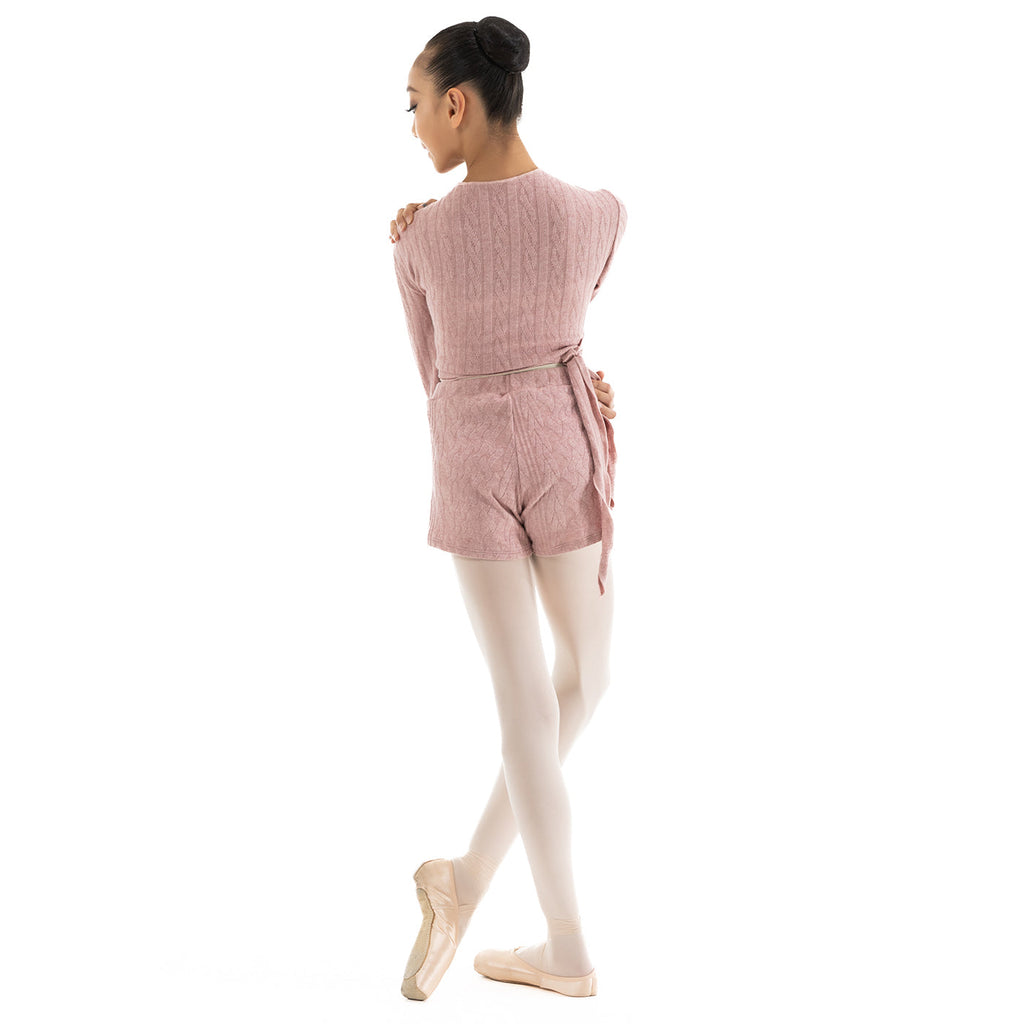 Girls Pink Ballet Top(DAD5030/Tea Rosa)