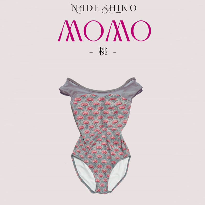 Girls Moss Blue"Nadeshiko-Momo"Ballet Onesies(184533860/Plie/Moss blue)