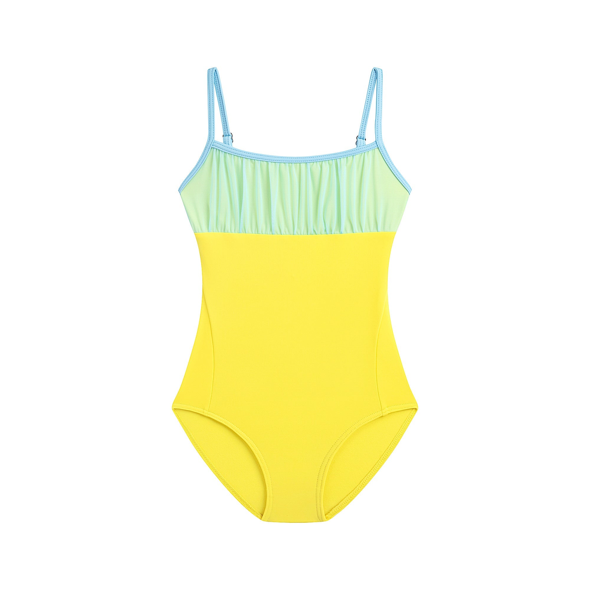 Girls Yellow Ballet Onesies(DAD2050MP/Etabeta/Cristallo Mesh)