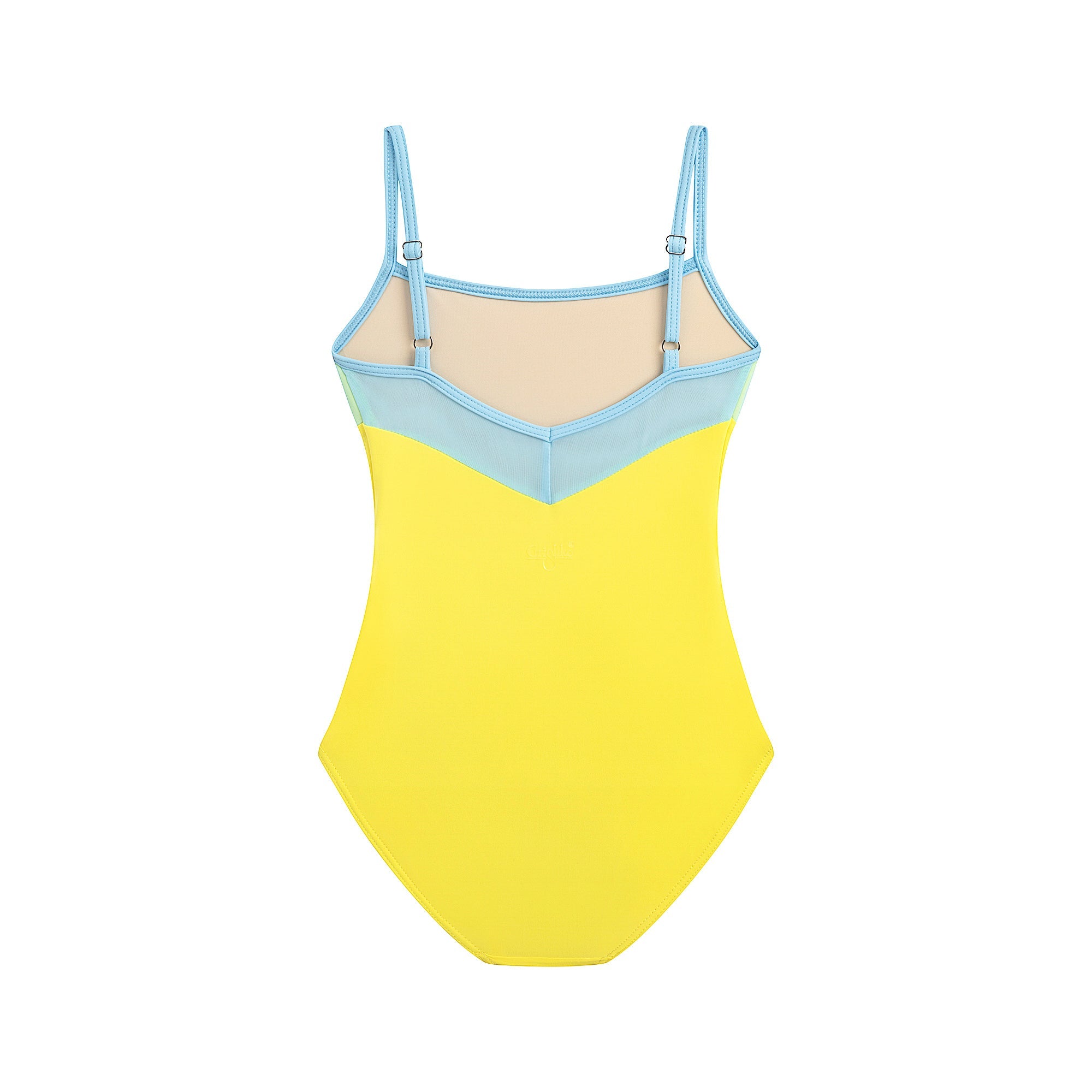 Girls Yellow Ballet Onesies(DAD2050MP/Etabeta/Cristallo Mesh)