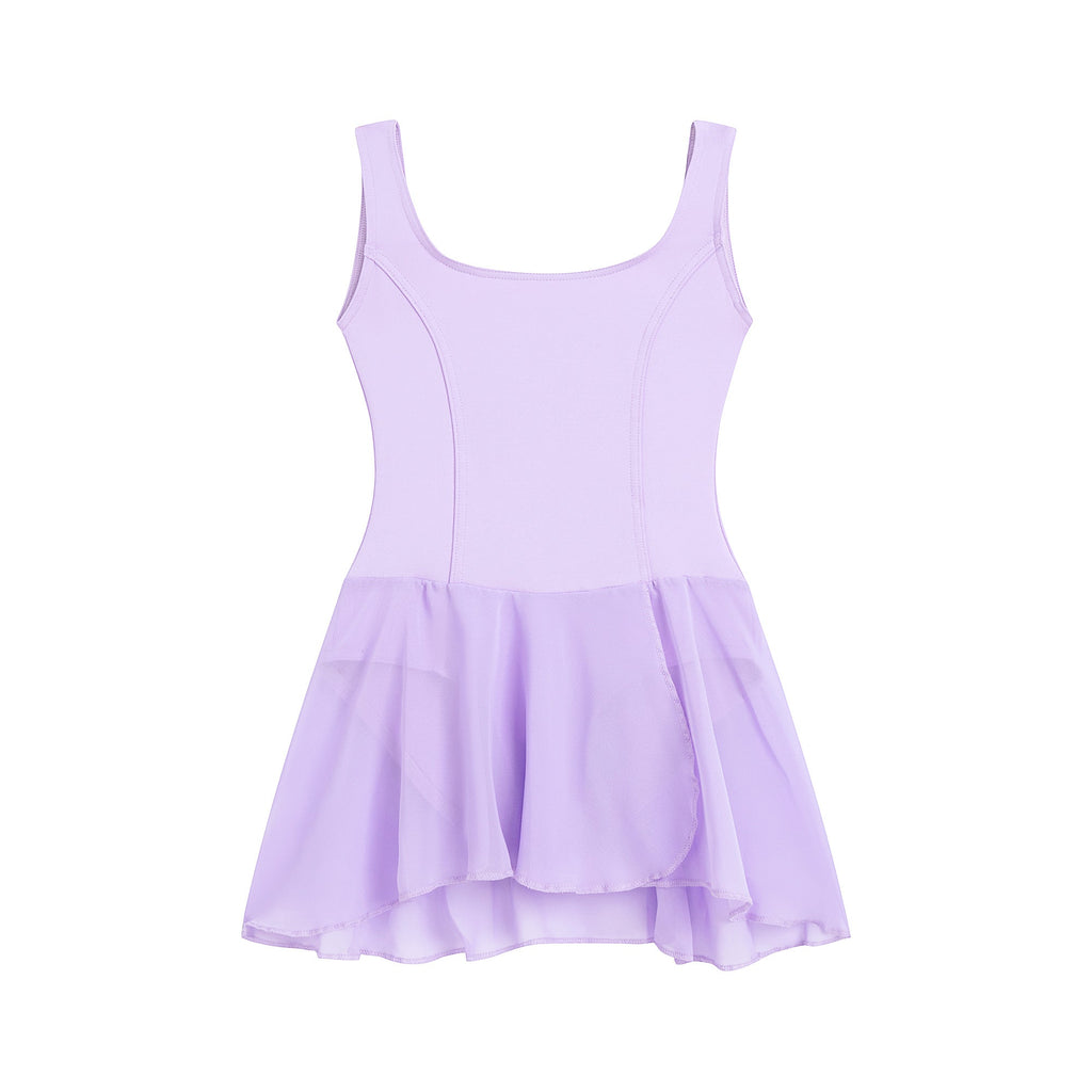 Girls Lilac Ballet Onesies