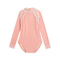 Girls Pink Ballet Onesies