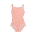 Girls Pink Ballet Onesies