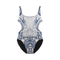Girls Blue Ballet Onesies