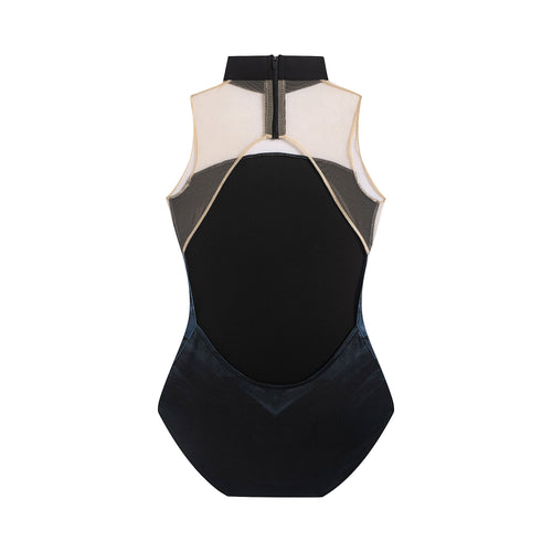 Girls Black Ballet Onesies