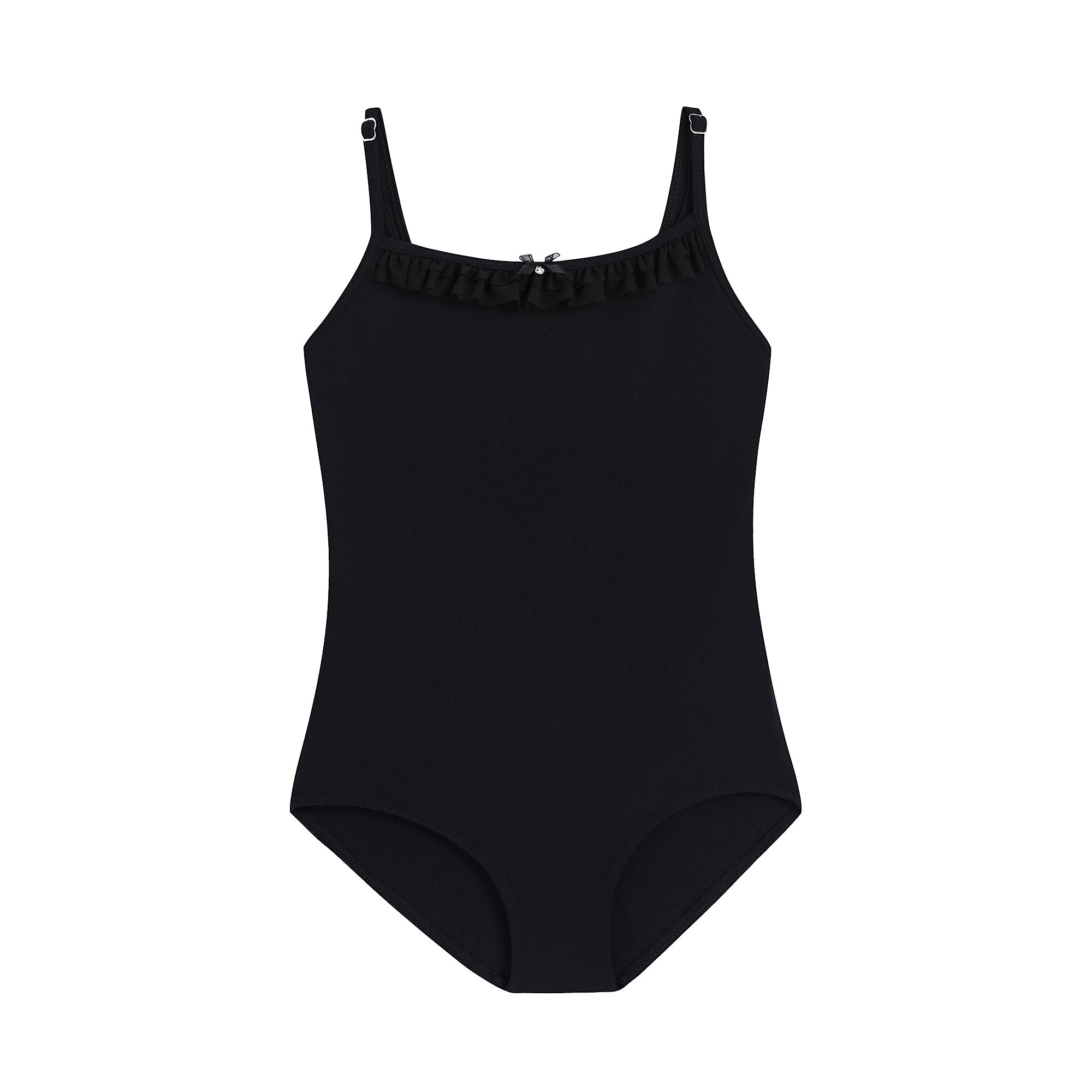 Girls Black Ballet Onesies
