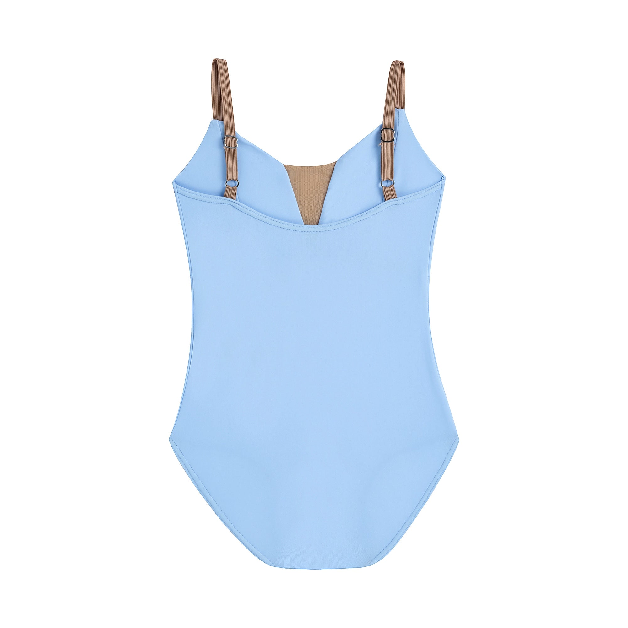 Girls Light Blue Ballet Onesies(DAD1930MP/light blue)