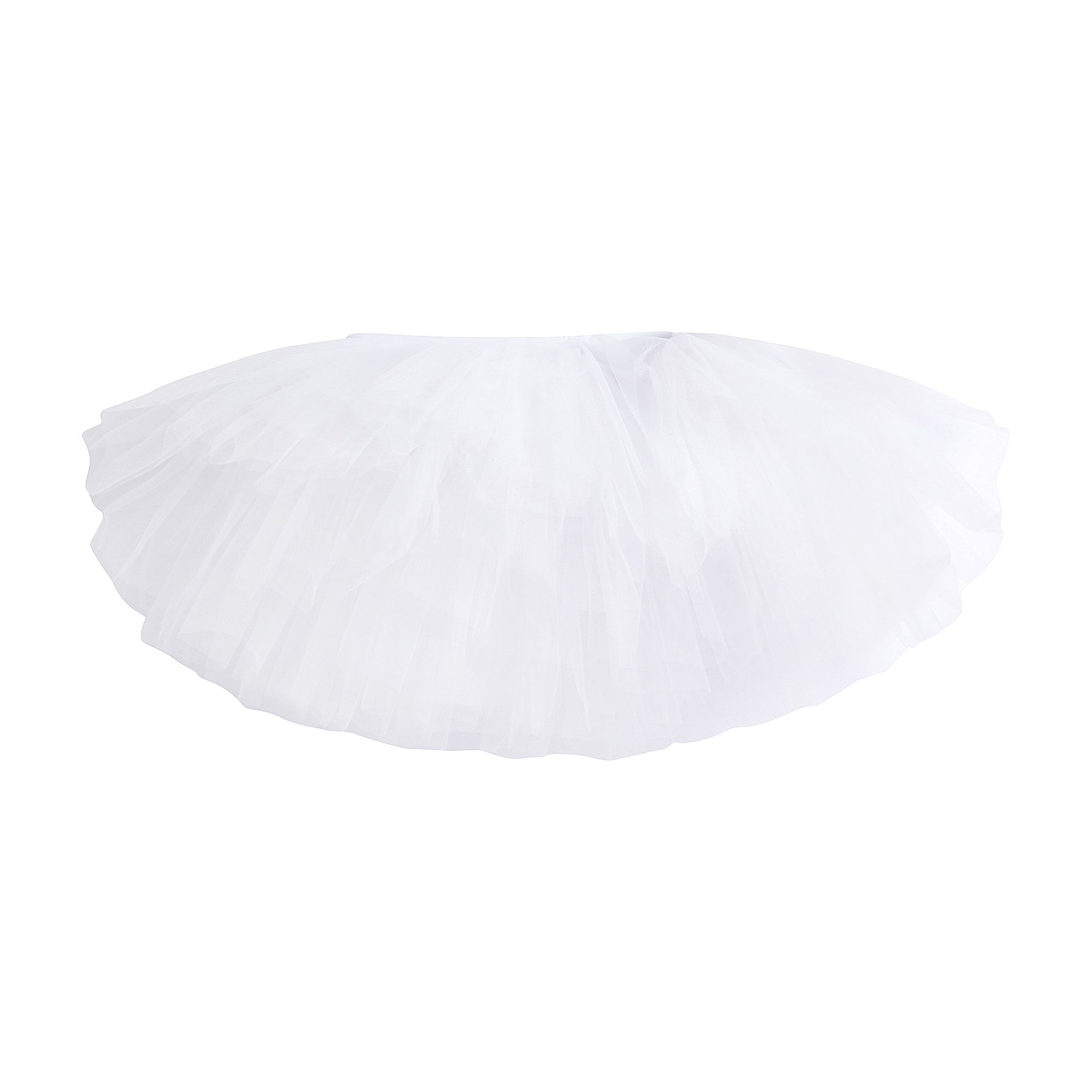 Girls White Ballet Skirt