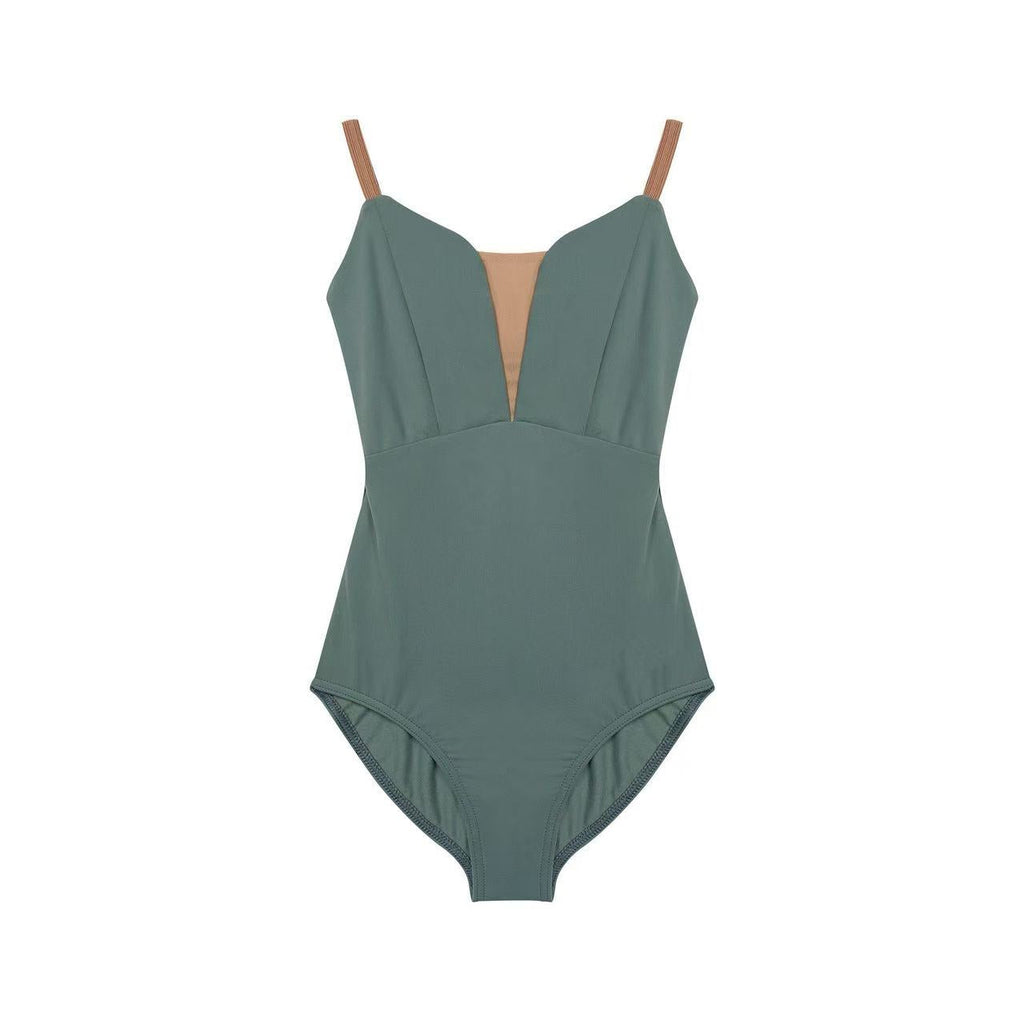 Girls Green Ballet Onesies(DAD1930MP/olive)