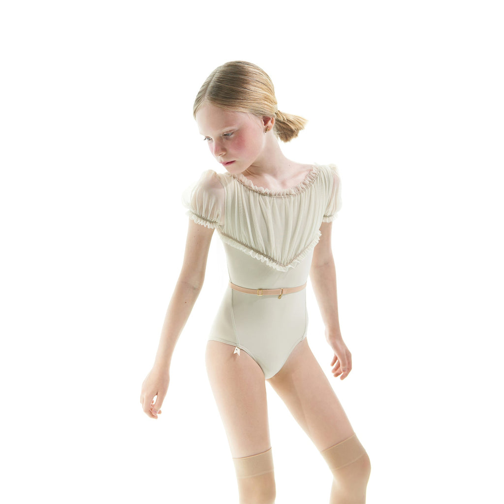 Girls Pale Cyan Ballet Onesies