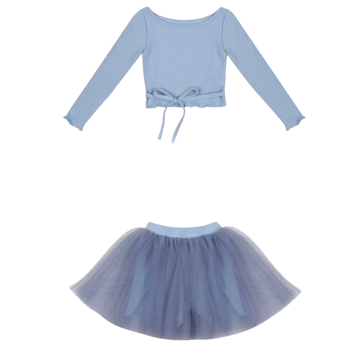 Girls Blue Ballet Set