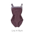 Girls Wine Red "Rum" Ballet Onesies(171539425HL/Pique/Lira)