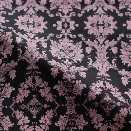 Girls Black"Victorian cats Black tea/Piqué/Platina"Ballet Onesies