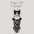 Girls Black"Find your Cat!-Black Cats/Plie/Black"Ballet Onesies