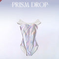 Girls White"Lucent drop-Prism drop"Ballet Onesies(187425293HL/Plie/White)