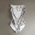 Women Purple Ballet Onesies(189854945/Degage/Dance party)