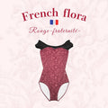 Girls Black "Rouge-fraternité" Ballet Onesies(190909248HL/Plie/Black)