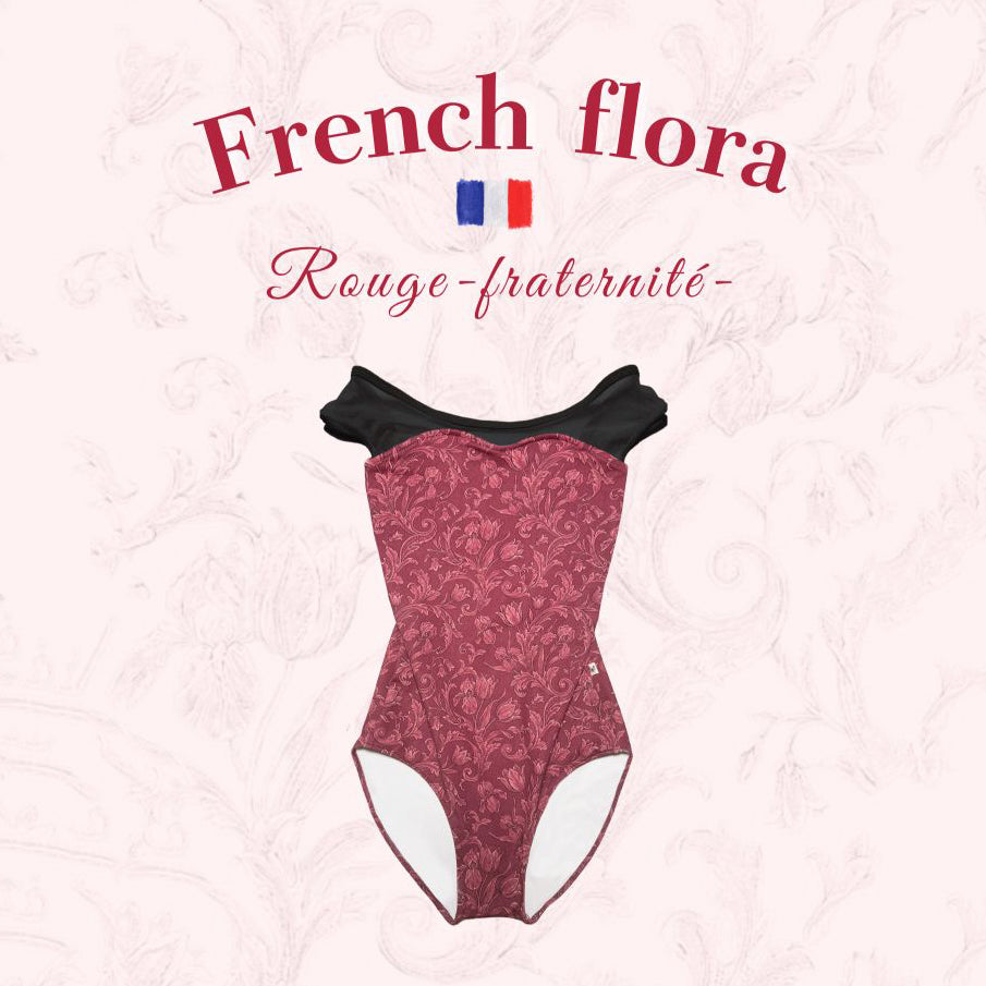 Girls Black "Rouge-fraternité" Ballet Onesies(190909248HL/Plie/Black)