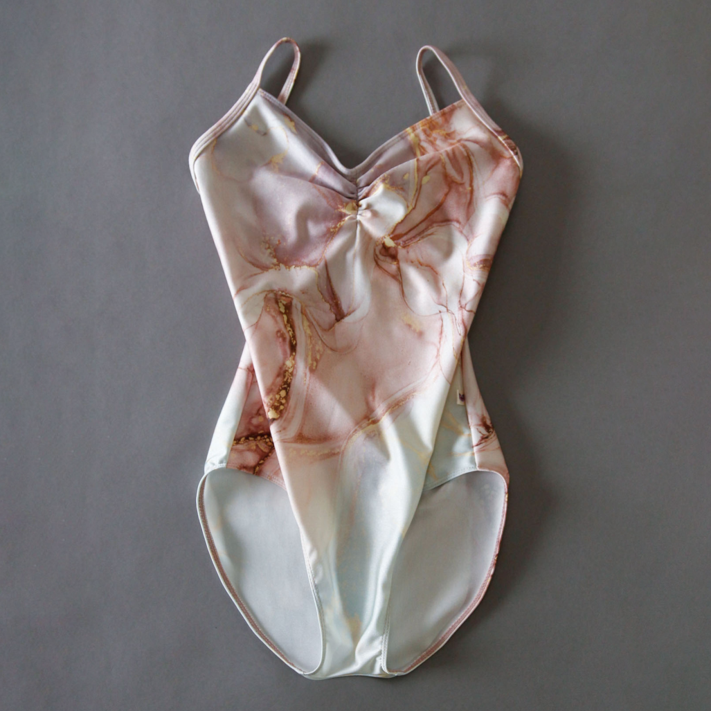 Women Light Pink Ballet Onesies(191540303/Frappe/Marble Stone)