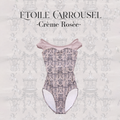 Girls Pink "Etoile Carrousel-Creme Rosee" Ballet Onesies(192083680/Plie/Moss Pink)