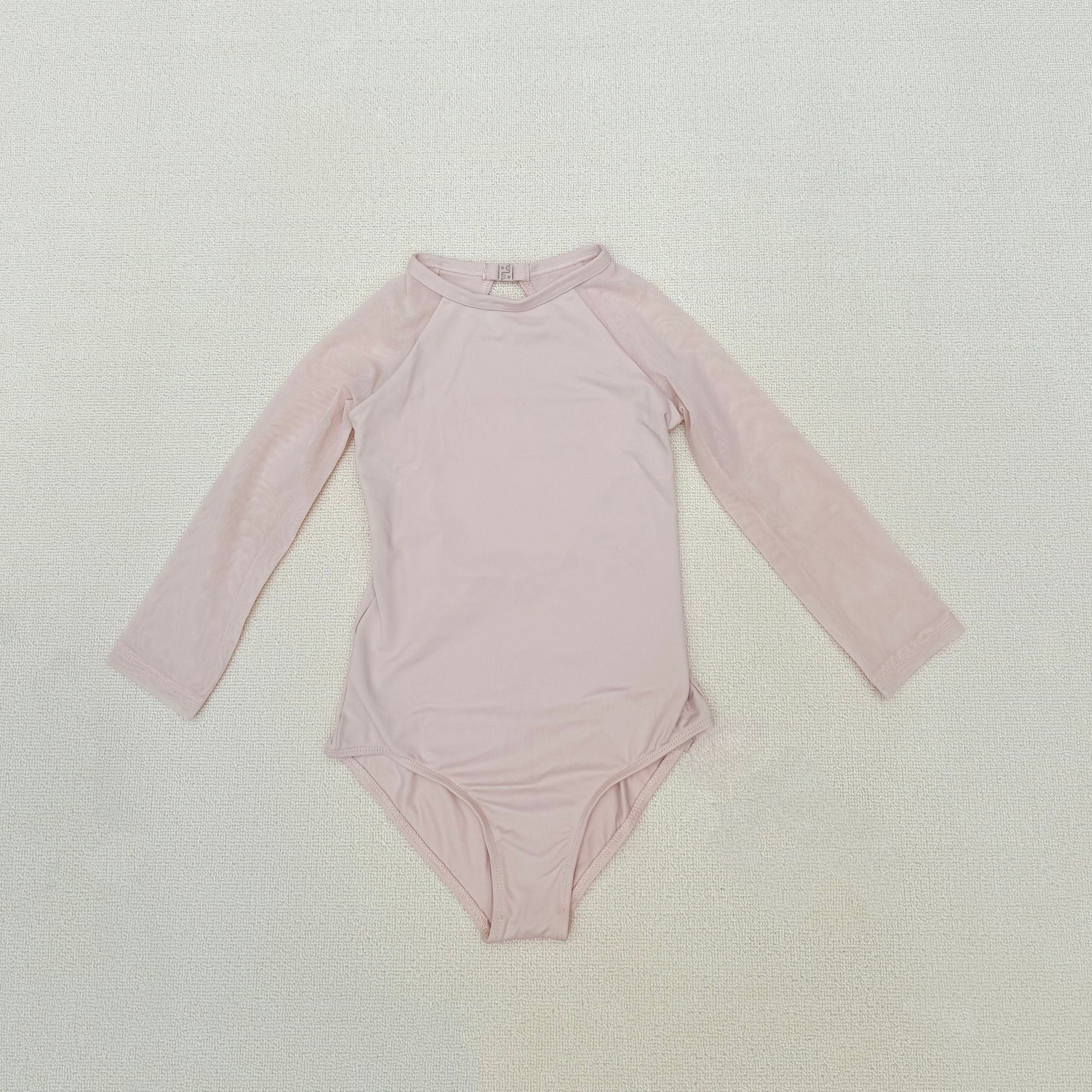 Girls Dusty Nude "Maeve" Ballet Onesies(LUB863/DUSTY NUDE)