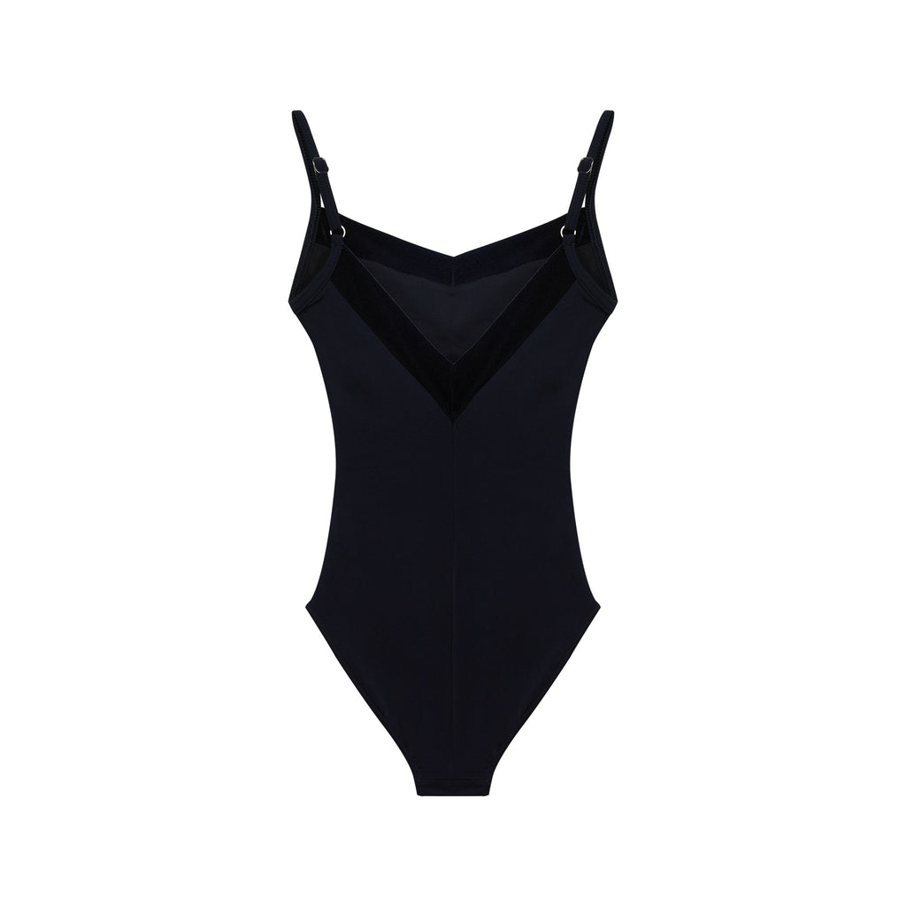 Girls Black Ballet Onesies
