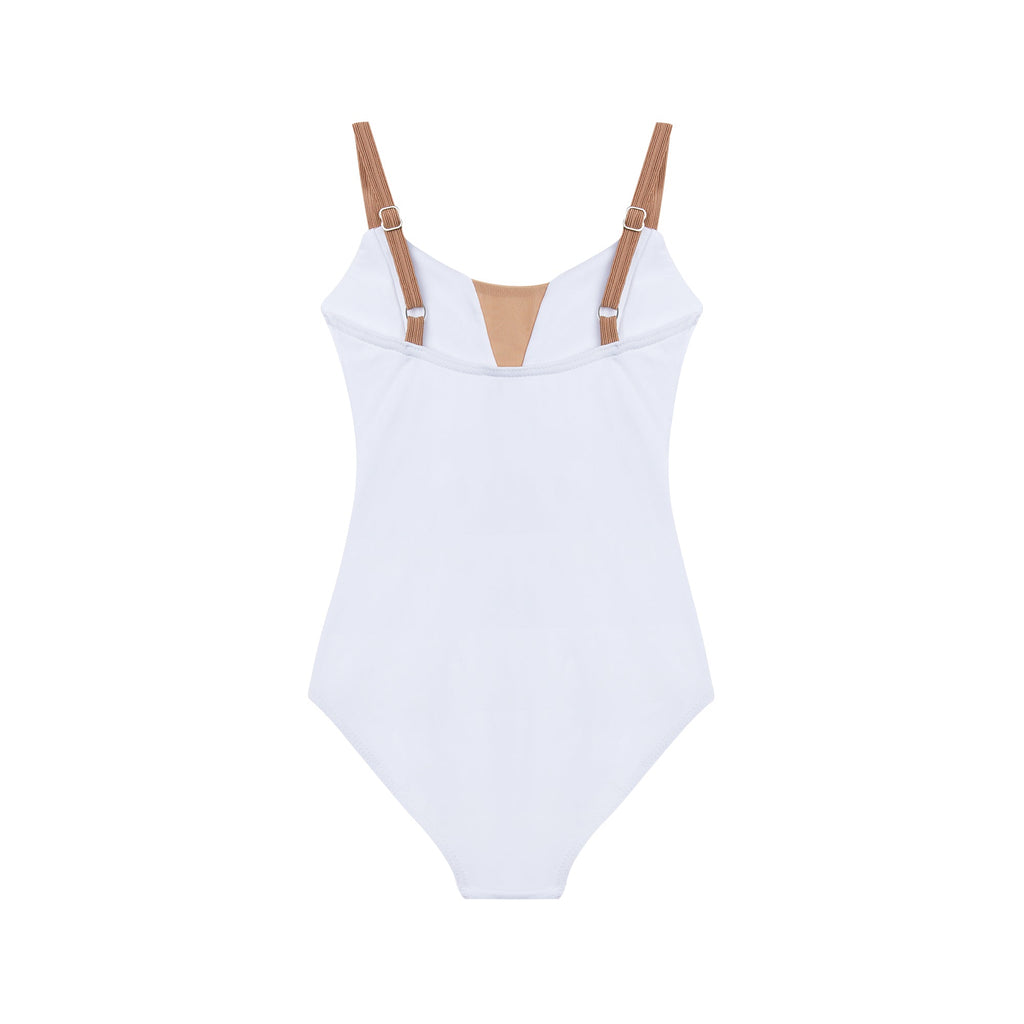 Girls White Ballet Onesies(DAD1930M/white)