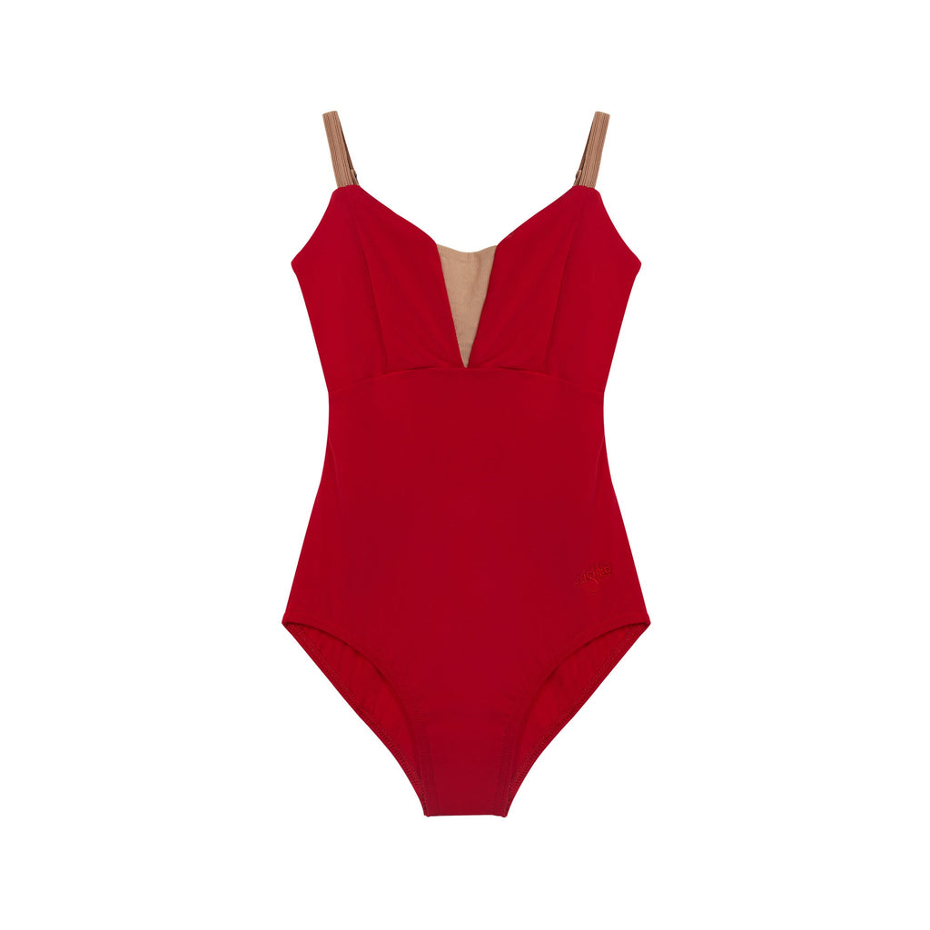Girls Red Ballet Onesies(DAD1930M/red)
