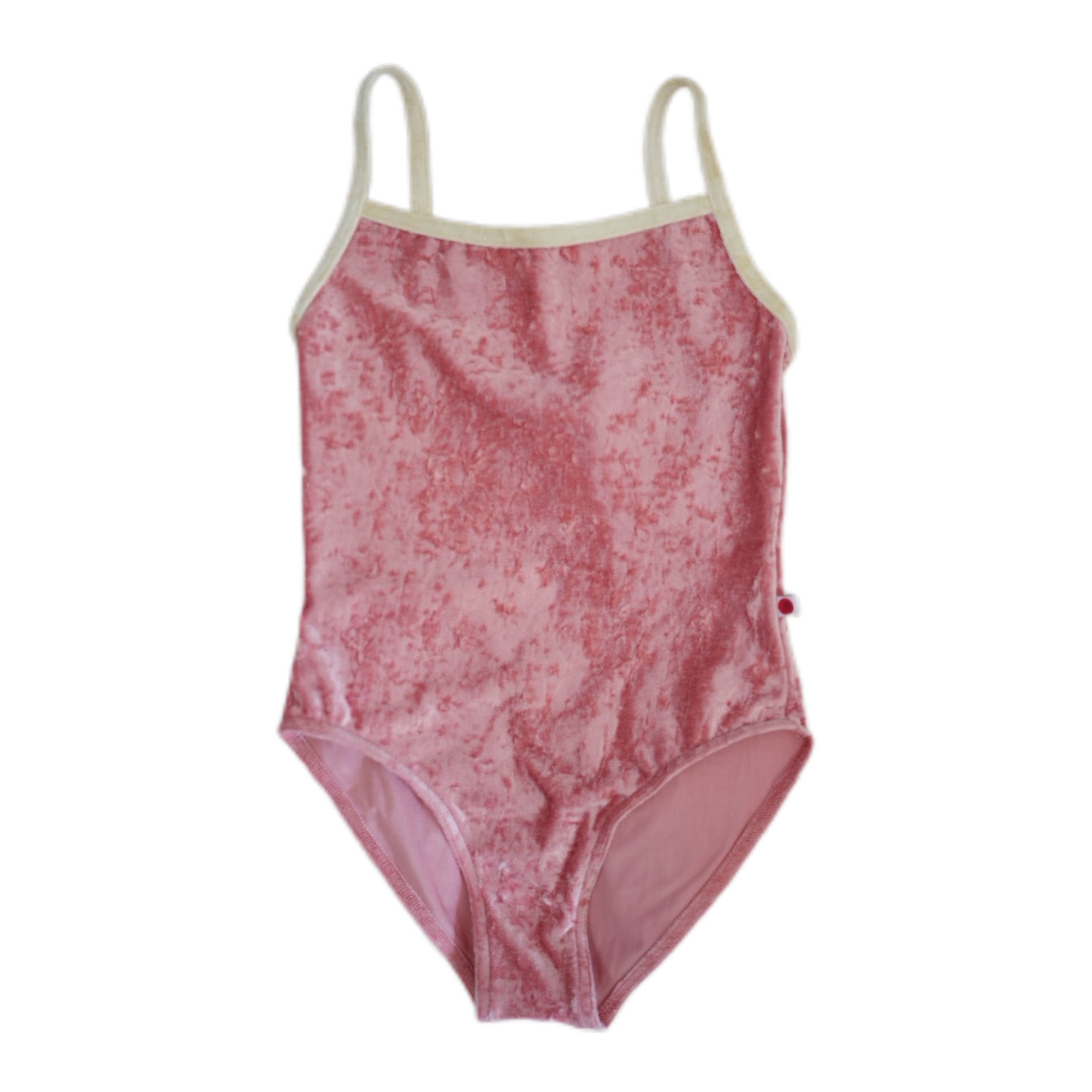 Girls Pink "Marisa/CV-Romance/CV-Vanilla" Velvet Ballet Onesies