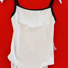 Girls Milk "Daniela/V-Buttermilk/V-Black" Ballet Onesies