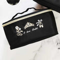 Girls Black"g60/B(Aurora Dulcinea)"Vanity Pouch(W 17 x H 9 x D 6.5 cm)