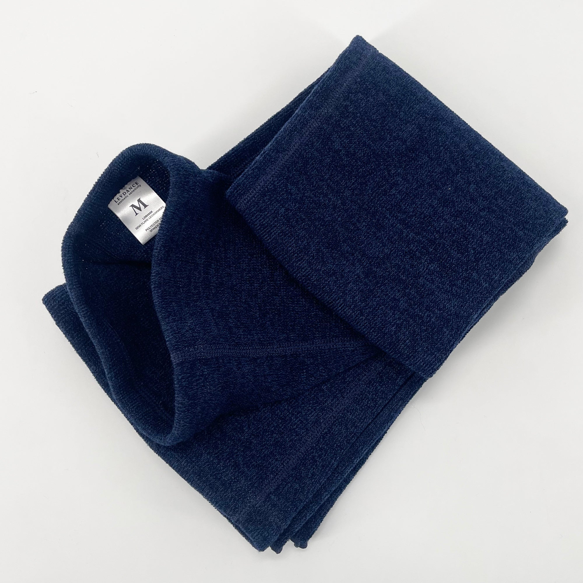Girls Navy Ballet Warm Up Socks