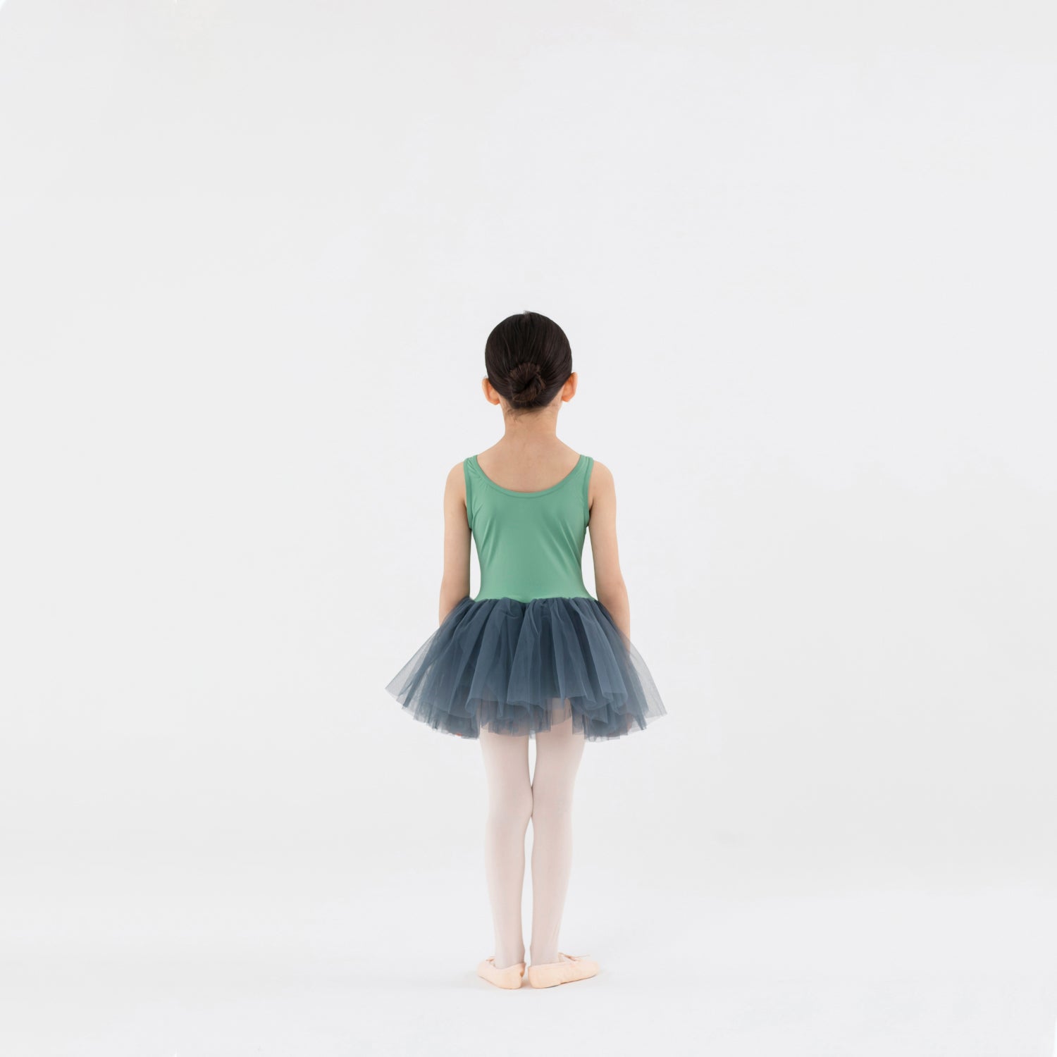 Girls Green Ballet Onesies
