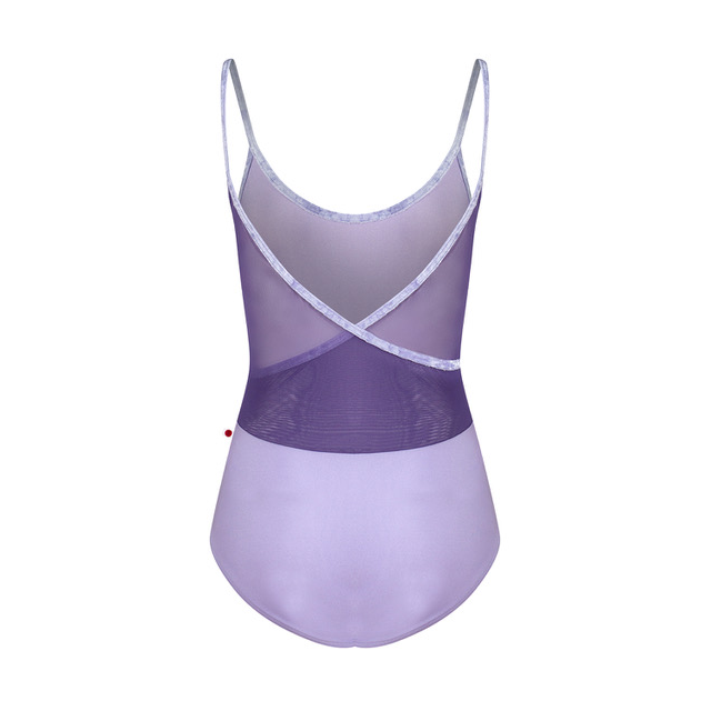 Women Purple"Fiona/N-Poem/Mesh Fortune/CV-Angelic"Ballet Onesies