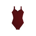 Girls Wine Red Ballet Onesies(DAD2002MP/bordeaux)