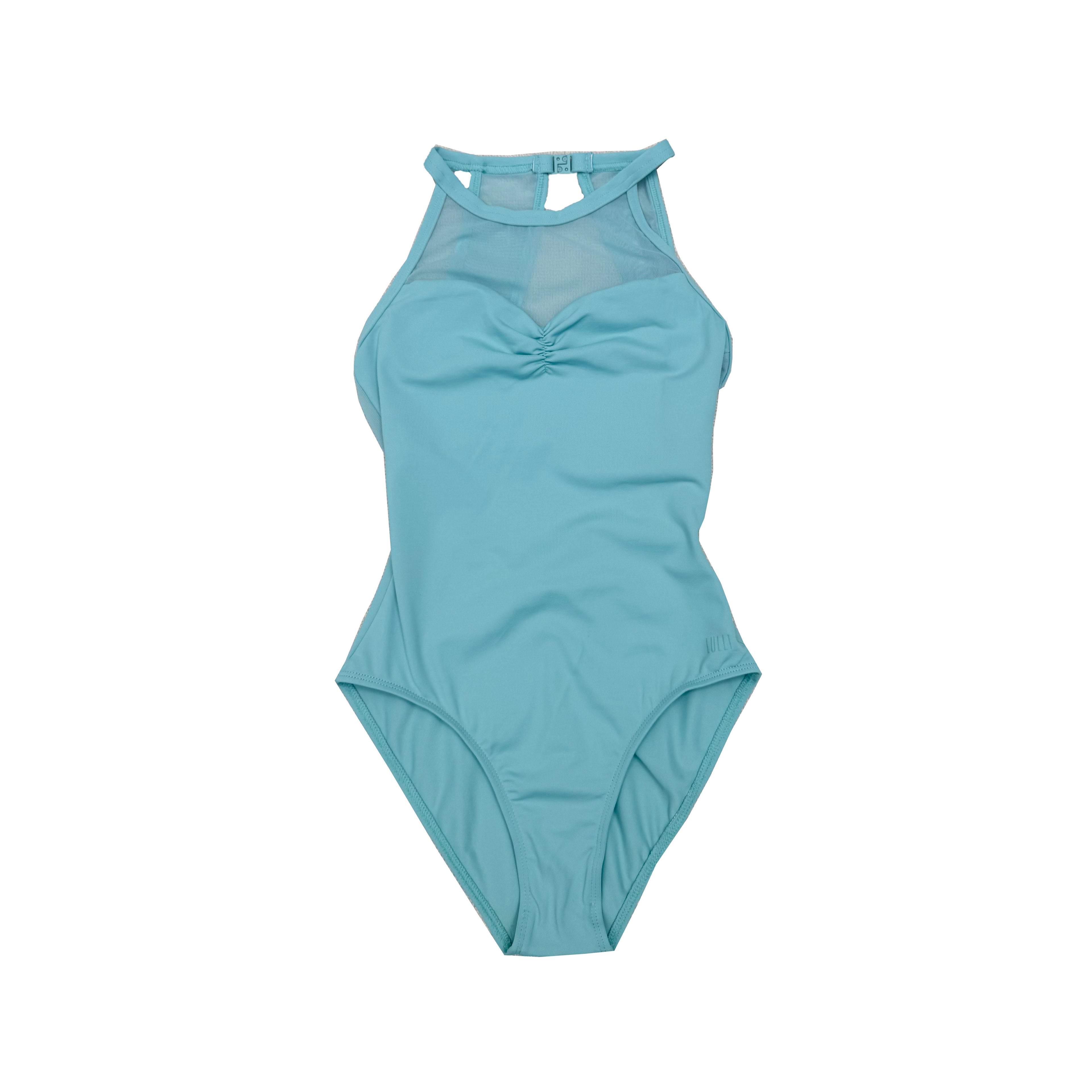 Women Blue "Allison" Ballet Onesies(LUB899/NILE BLUE)