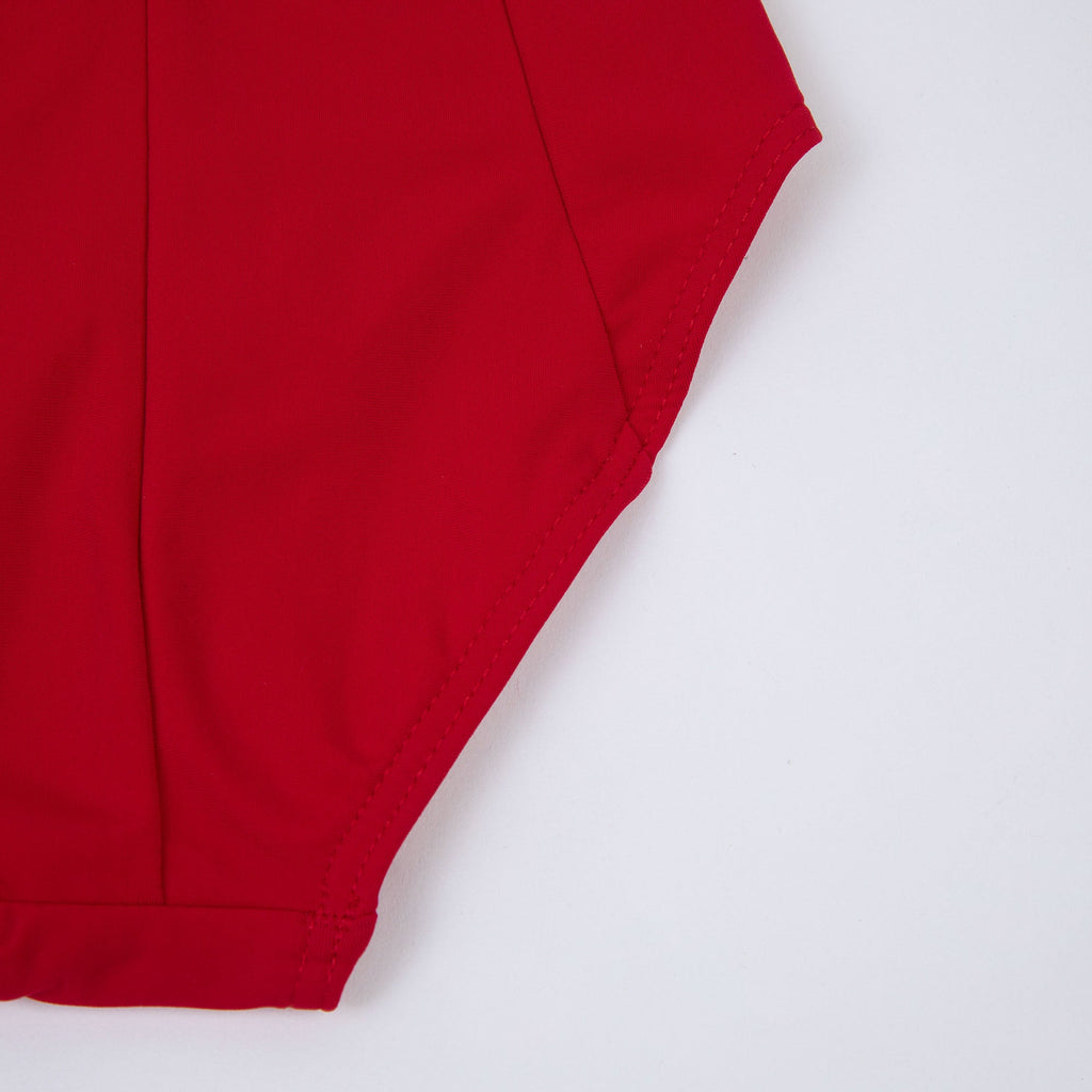 Girls Red Ballet Onesies