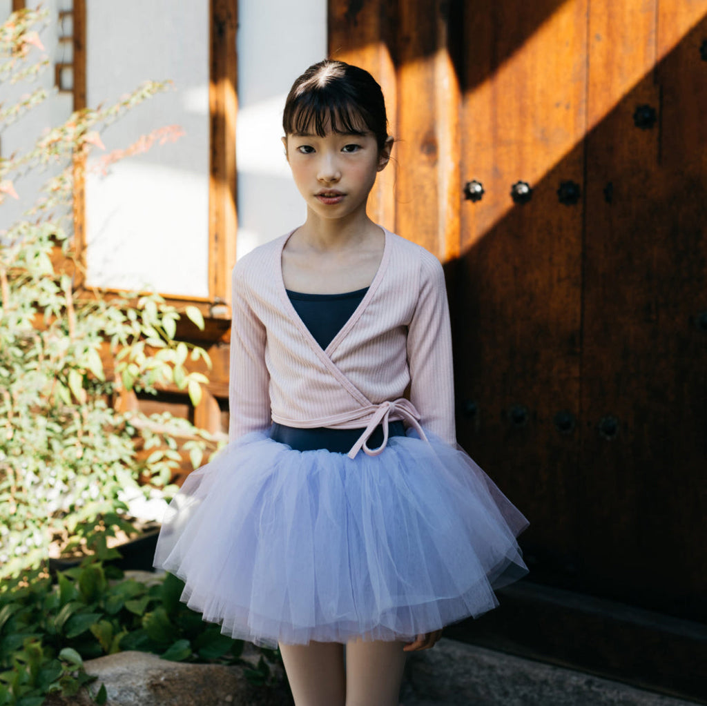 Girls Pink Ballet Cardigan