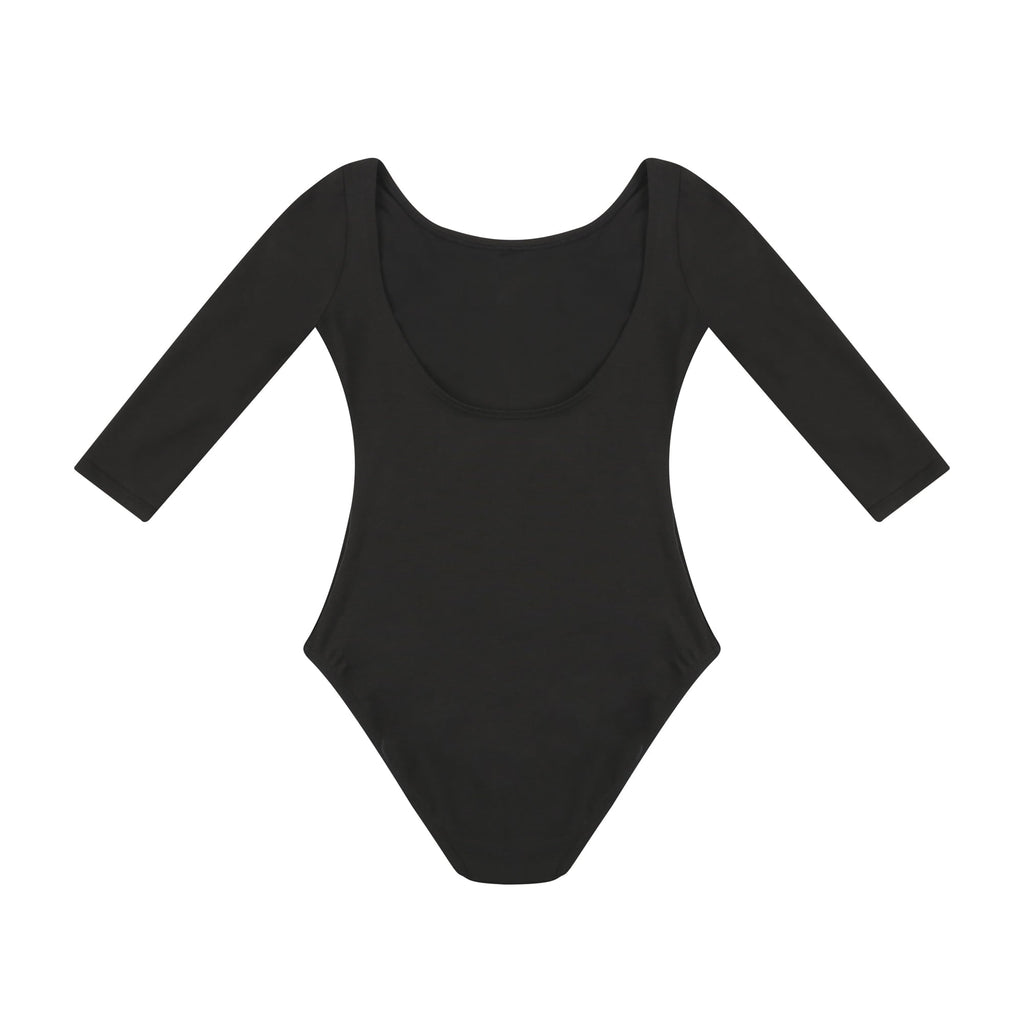 Girls Black Ballet Onesies