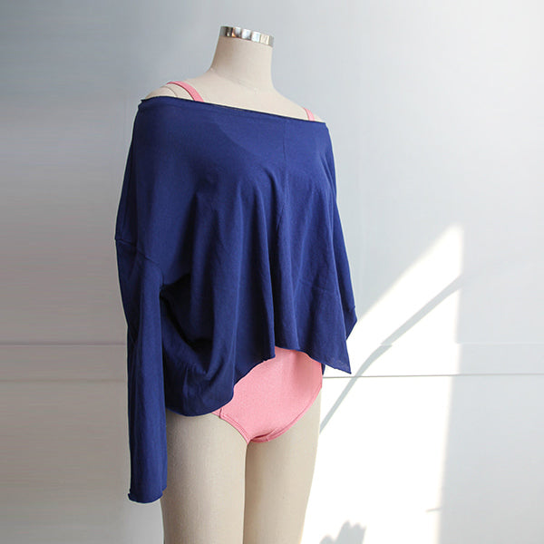Girls Blue Ballet T-Shirt