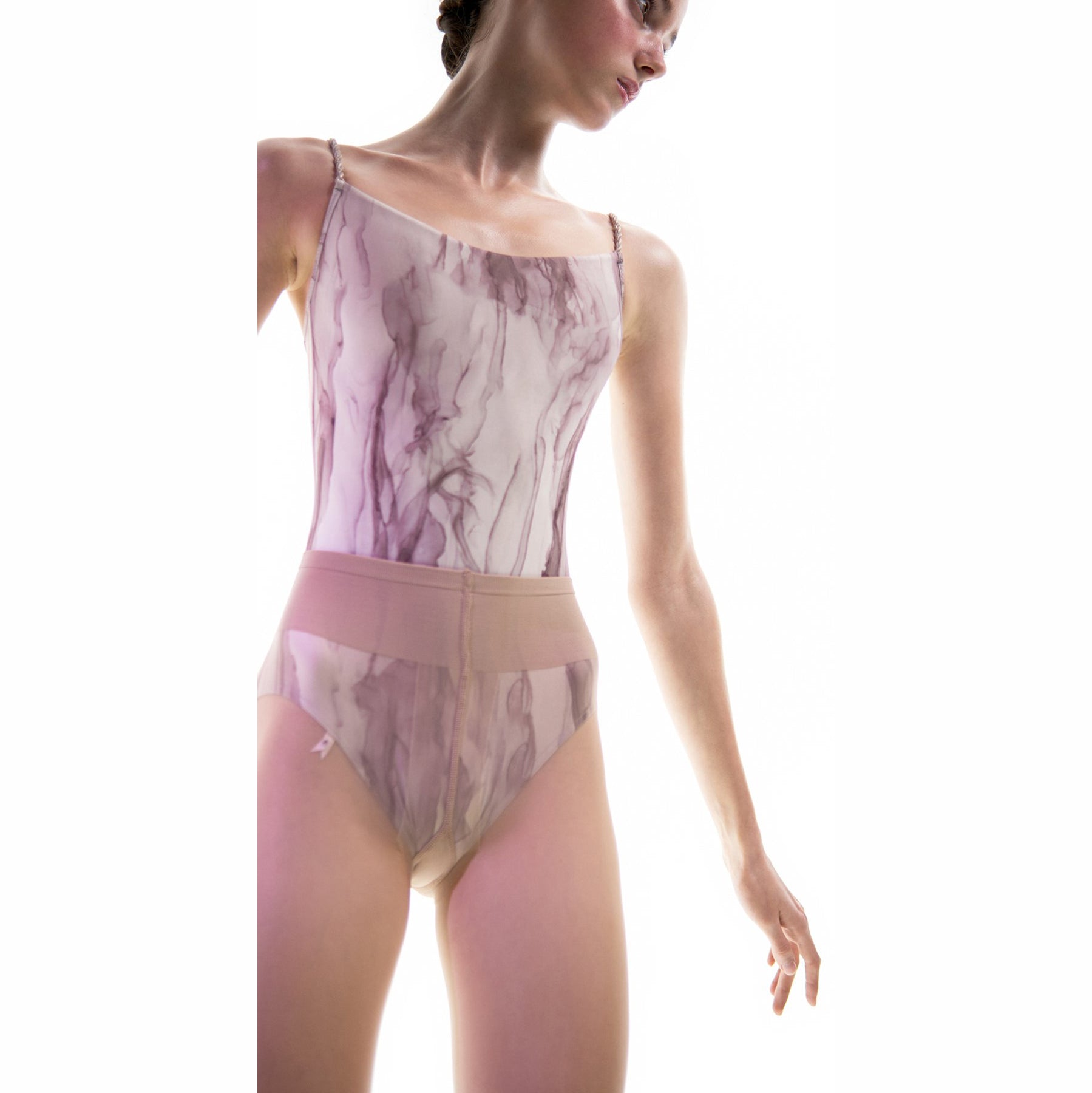 Girls Lilac Ballet Onesies