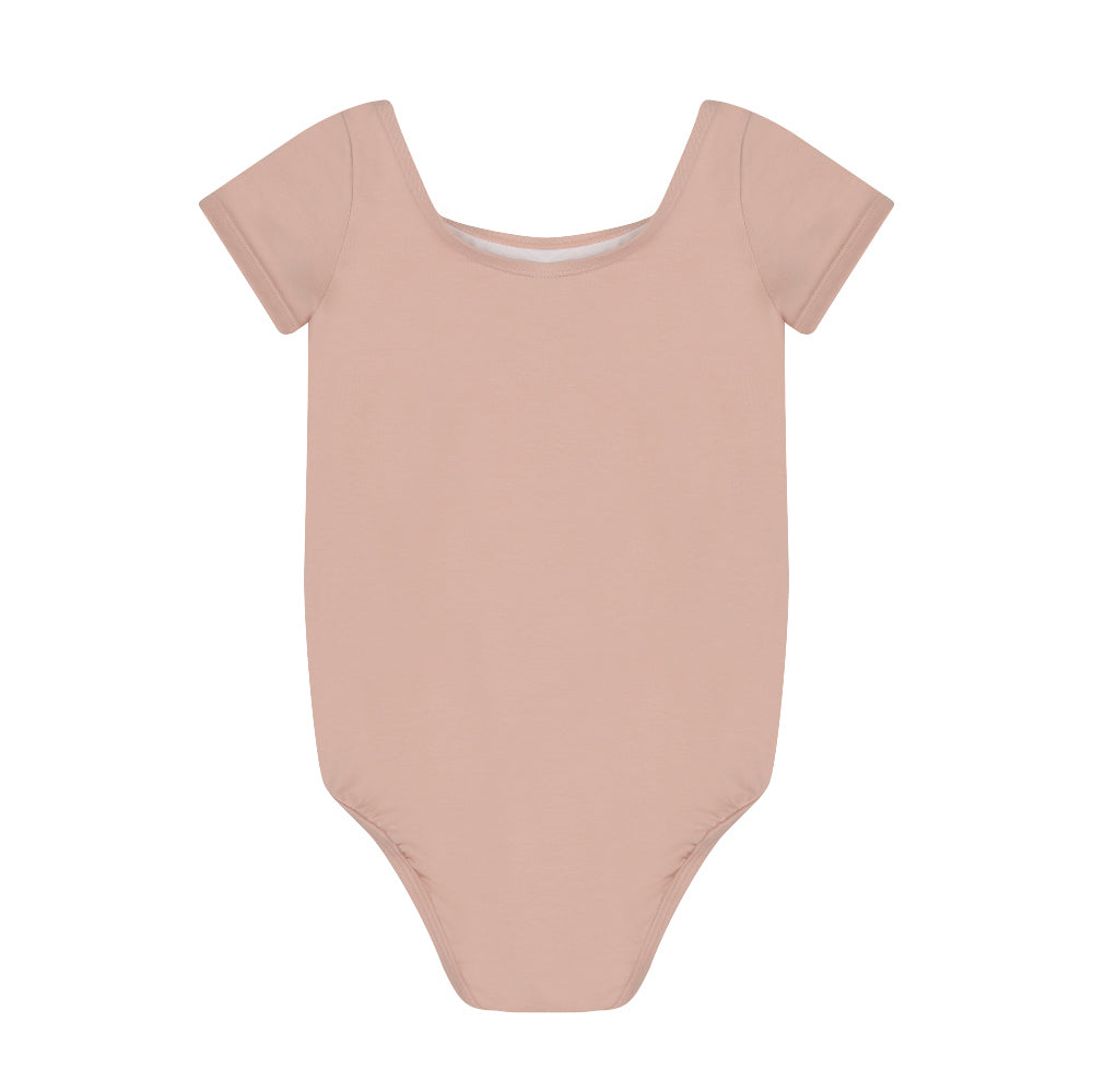 Girls Pink Ballet Onesies