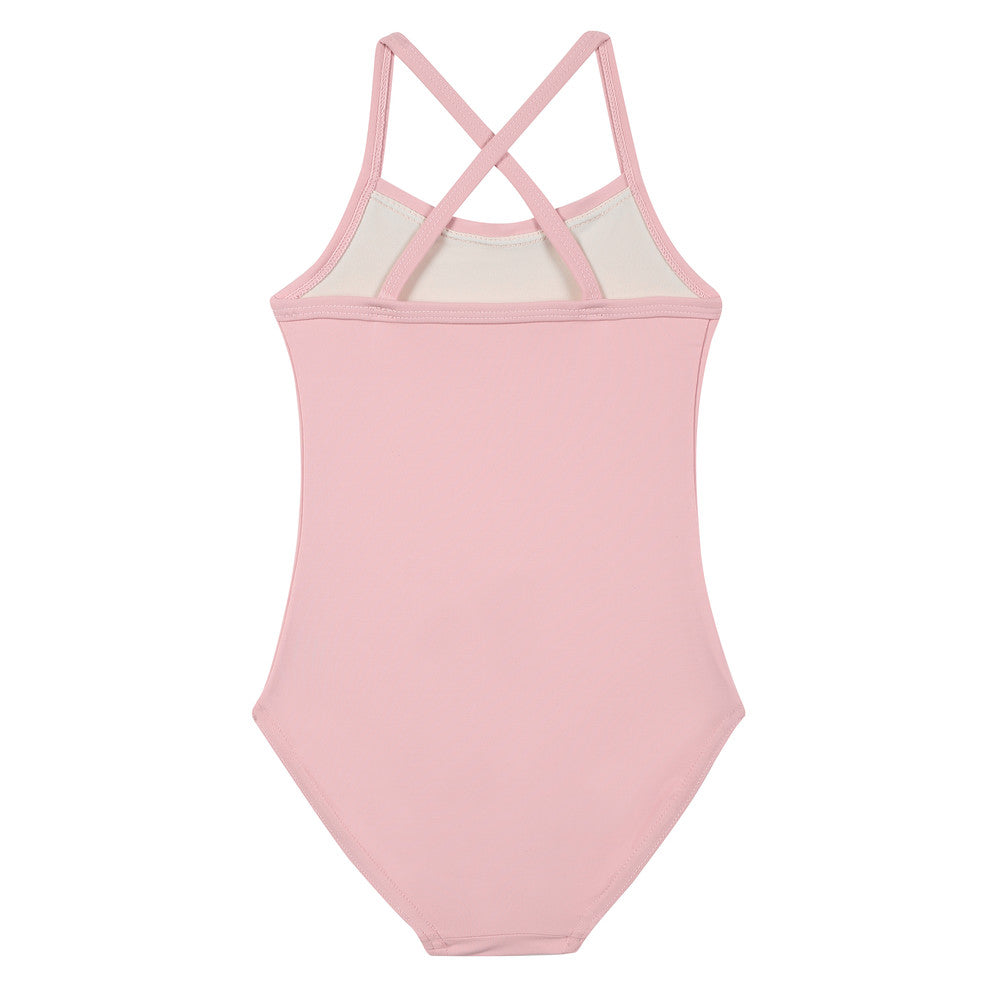 Girls Pink Ballet Onesies