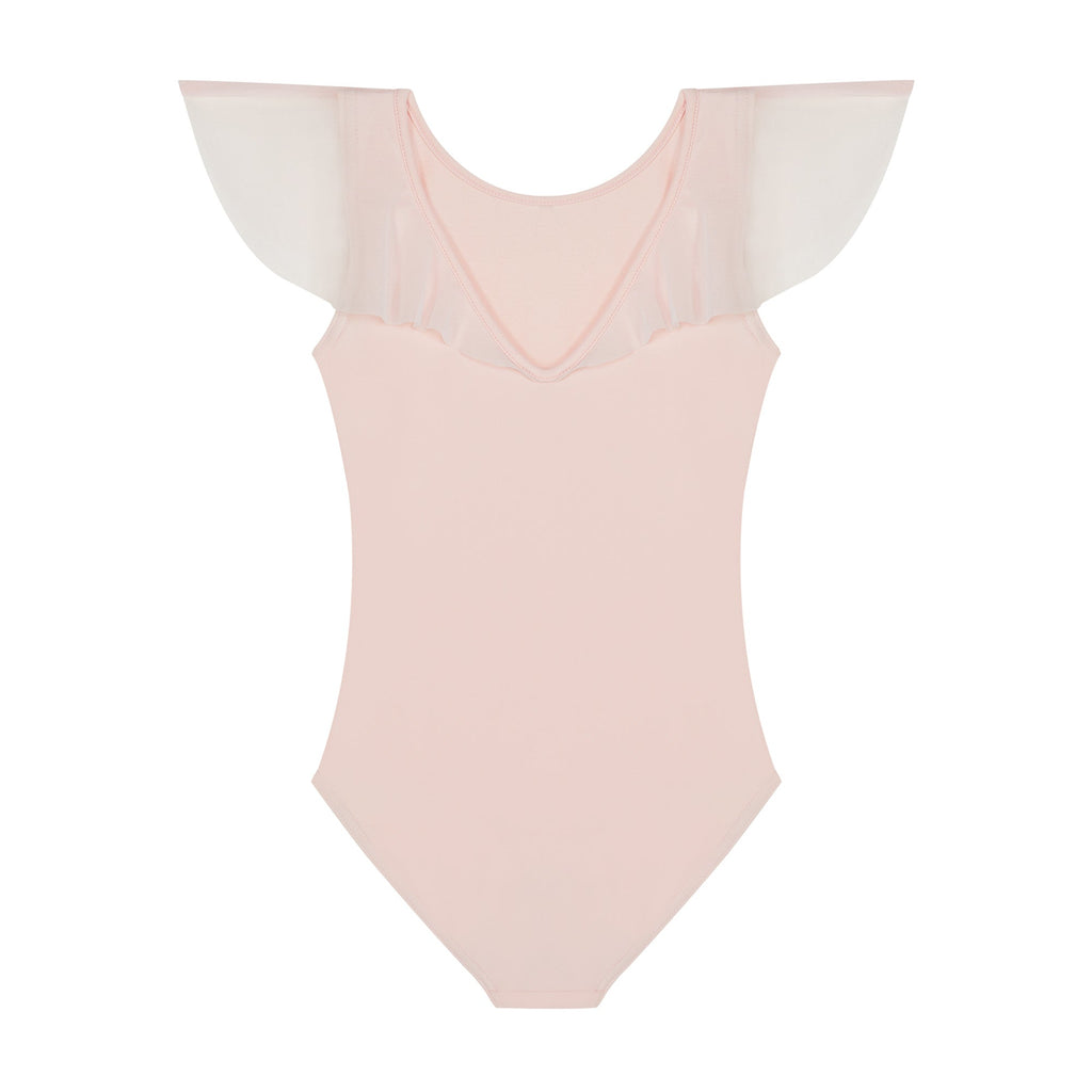 Girls Light Pink Ballet Onesies