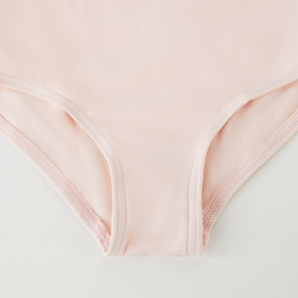 Girls Light Pink Ballet Onesies