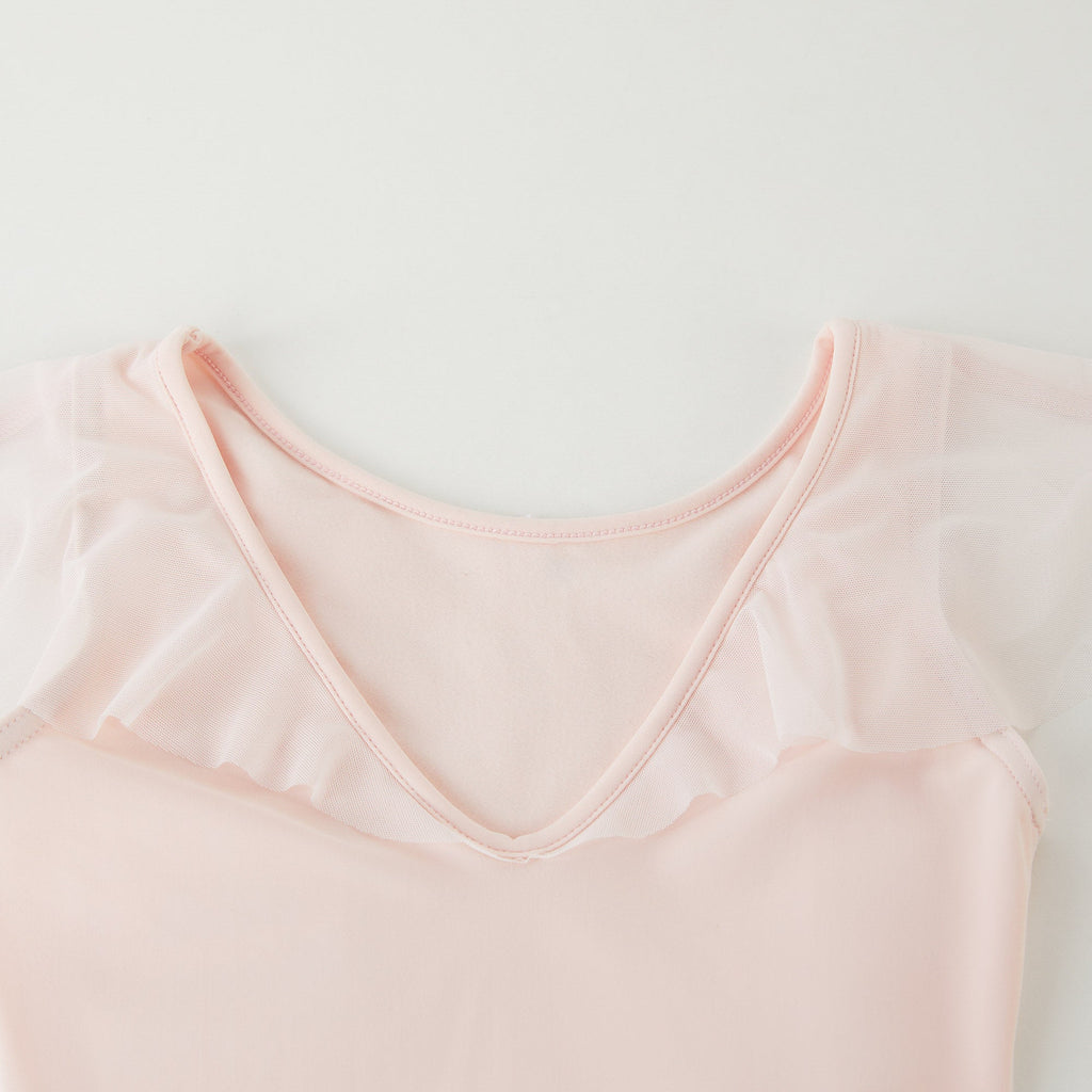 Girls Light Pink Ballet Onesies
