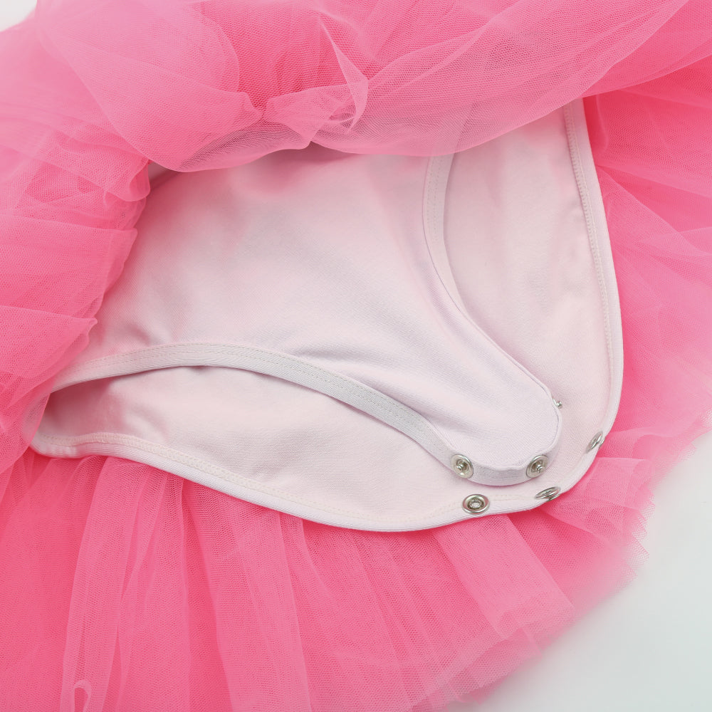 Girls Pink Ballet Onesies