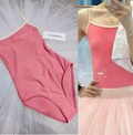Pink "Daniela/T-May/T-Misty Rose" Ballet Onesies